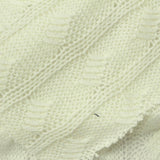 Cream Openwork Pointelle Knit, 240 gsm — photo 1