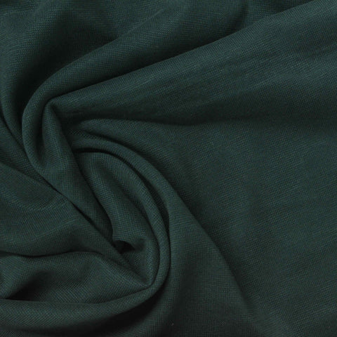 Modal Polyester Stretch Jersey Knit Fabric, 187 gsm, 150 cm — Green