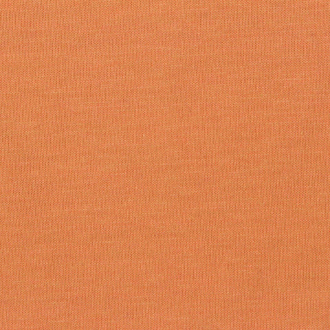 Cotton Polyester Jersey Knit Fabric, 166 gsm, 156 cm — Orange