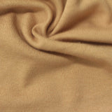Polyester Viscose Stretch Rib Knit Fabric, 330 gsm, 170 cm — Khaki — photo 1