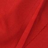 100% Polyester Birdseye Knit Fabric, 195 gsm, 185 cm — Red — photo 1