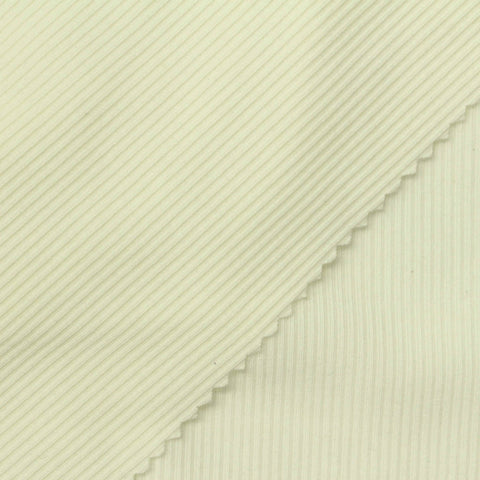 Tencel Lyocell Acrylic Stretch Rib Knit Fabric, 210 gsm, 140 cm — Khaki