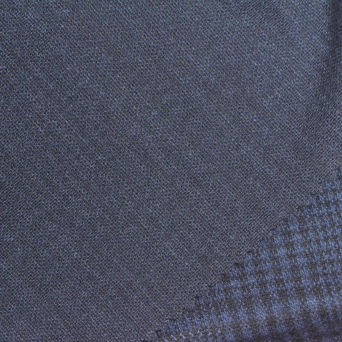 Blue Check Jacquard, Polyester, 270 gsm