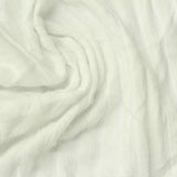Cream Stripes Rib Knit, Polyester, 240 gsm — photo 1