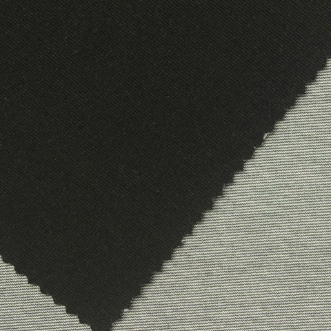 Polyester Viscose Stretch Interlock Knit Fabric, 360 gsm — Green