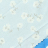 Printed Polyester Stretch Milk Silk Knit Fabric, 180 gsm, 160 cm — Blue — photo 1