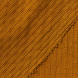 Orange Dot Rib Knit, Polyester — photo 1