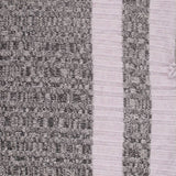 Dark Grey Vertical-Stripe Rib Knit, Viscose-Poly, 210 gsm — photo 1