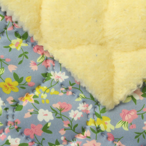 Pink Floral Milk Silk Knit, Polyester