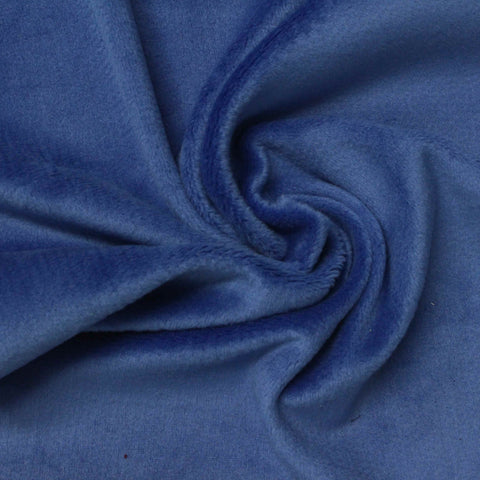 100% Polyester Knit Fabric, 228 gsm, 183 cm — Blue