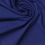 Nylon Stretch Interlock Knit Fabric, 120 gsm, 160 cm — Navy — photo 1