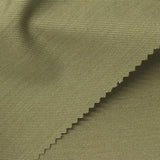 Polyester Viscose Stretch Twill Fabric, 326 gsm, 150 cm — Khaki — photo 1