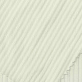 Jacquard Polyester Stretch Rib Knit Fabric, 220 gsm, 182 cm — White — photo 1