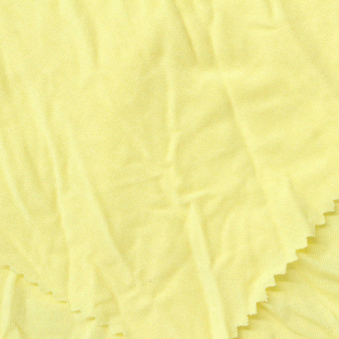 Viscose Polyester Jersey Knit Fabric, 160 gsm, 175 cm — Yellow