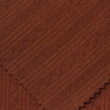 Jacquard Polyester Stretch Knit Fabric, 218 gsm, 150 cm — Brown — photo 1