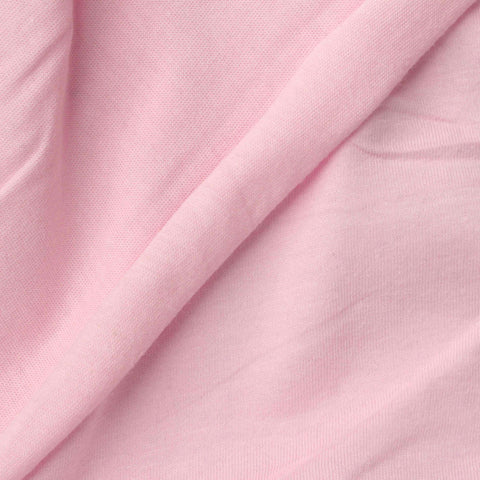 100% Cotton Jersey Knit Fabric, 140 gsm, 160 cm — Pink
