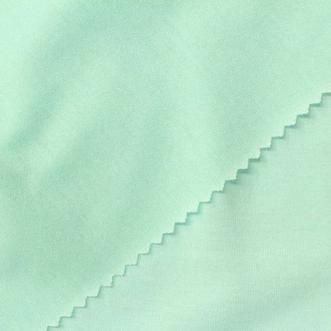 Polyester Cotton Blend Jersey Knit Fabric, 172 gsm, 190 cm — Green