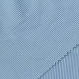 Dark Blue Stripes Rib Knit, Polyester, 200 gsm — photo 1