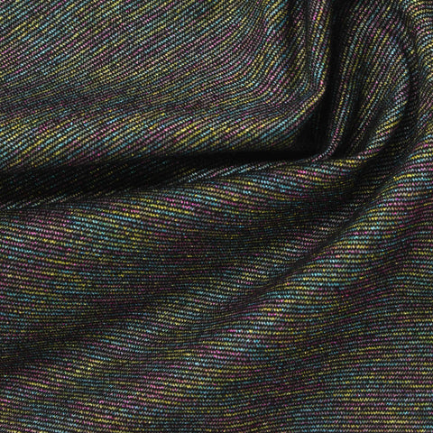 Yellow Marl Knit, Nylon-Metallic