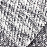Black Marl Chunky Knit, Poly-Cotton, 215 gsm — photo 1