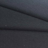 Cotton Polyester Stretch Scuba Knit Fabric, 350 gsm, 160 cm — Black — photo 1