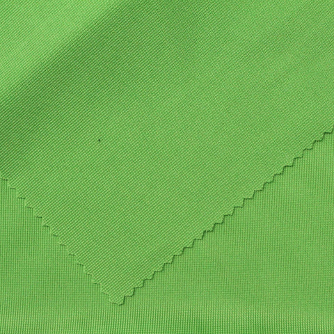 Polyester Stretch Milk Silk Knit Fabric, 230 gsm, 165 cm — Green