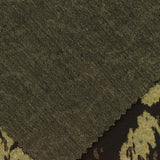 Olive Abstract Interlock Knit, Poly-Viscose — photo 1