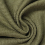 Cotton Polyester Stretch Interlock Knit Fabric, 282 gsm, 160 cm — Khaki, ref EF-243443 — photo 1