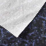 Blue Floral Woven, Viscose-Nylon — photo 1