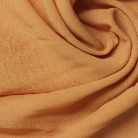 100% Polyester Chiffon Fabric, 125 gsm, 150 cm — Khaki