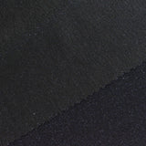Nylon Metallic Stretch Knit Fabric, 180 gsm, 165 cm — Black — photo 1