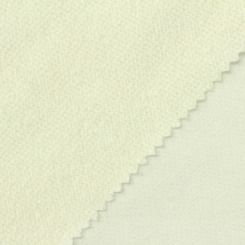 Cotton Polyester French Terry Fabric, 240 gsm, 165 cm — Beige