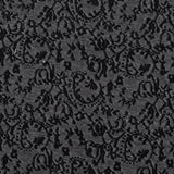 Black Abstract Jersey Knit, Polyester, 270 gsm — photo 1