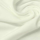 100% Cotton Interlock Knit Fabric, 240 gsm, 183 cm — White — photo 1