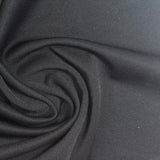 Polyester Viscose Stretch Rib Knit Fabric, 260 gsm, 152 cm — Grey — photo 1