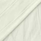 100% Cotton Jersey Knit Fabric, 158 gsm, 176 cm — White — photo 1
