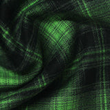 Black Plaid Woven, Poly-Viscose, 290 gsm, 150 cm, ref EF-265190 — photo 1