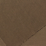 Black Horizontal-Stripe Chunky Knit, Polyester, 200 gsm — photo 1