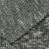 Light Grey Marl Rib Knit, Viscose-Poly, 260 gsm, 145 cm — photo 1