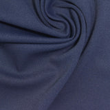 Nylon Stretch Interlock Knit Fabric, 230 gsm, 155 cm — Navy — photo 1