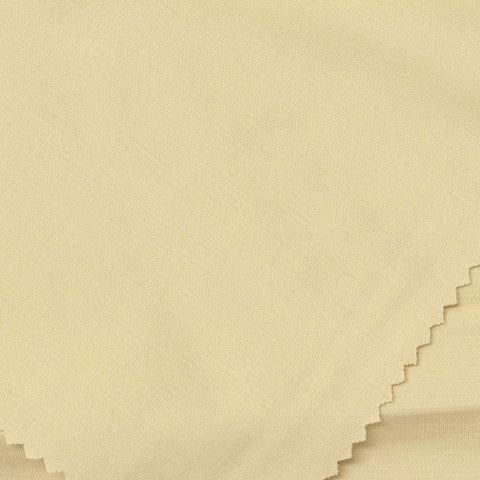 Viscose Nylon Stretch Ponte Knit Fabric, 210 gsm, 155 cm — Yellow