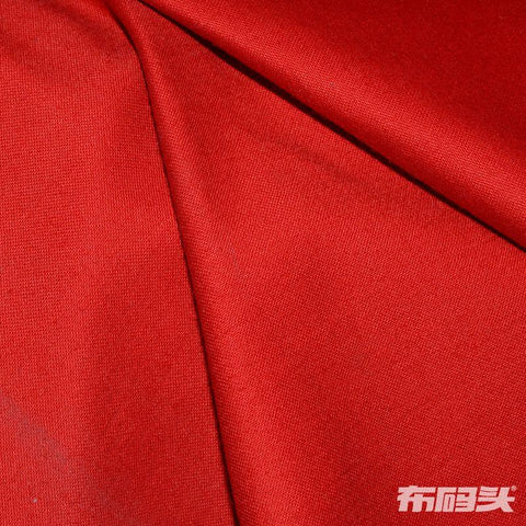 Sateen Fabric, 330 gsm, 145 cm — Red