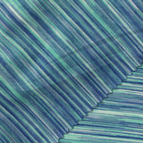 Blue Horizontal-Stripe Jersey Knit, Polyester, 180 gsm — photo 1