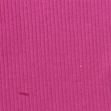 Cotton Polyester Stretch Rib Knit Fabric, 200 gsm, 135 cm — Pink — photo 1