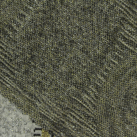Black Glitter Jacquard, Poly-Metallic, 250 gsm