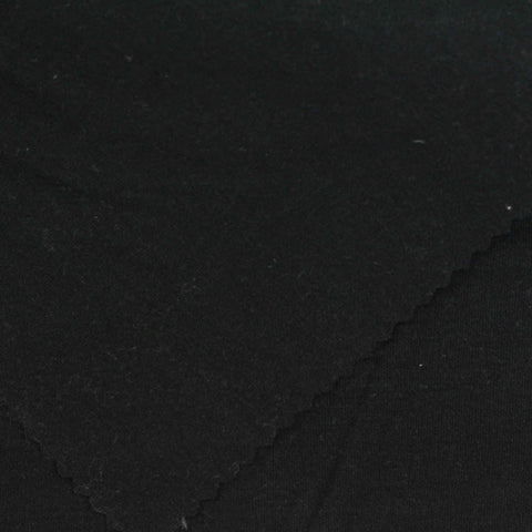 Velvet Fabric, 300 gsm, 185 cm — Black