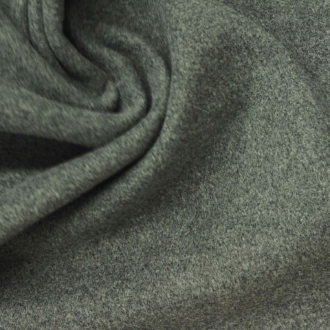 Grey Marl Velvet, Polyester, 260 gsm