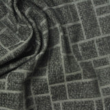 Jacquard Polyester Tencel Lyocell Knit Fabric, 220 gsm, 185 cm — Grey — photo 1