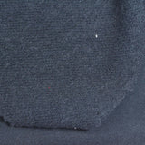 Brushed Cotton Polyester French Terry Fabric, 350 gsm, 180 cm — Navy — photo 1