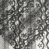 Black Geometric Lace, Nylon — photo 1